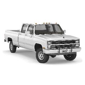 3D GENERIC 4WD CREW CAB PICKUP TRUCK 5